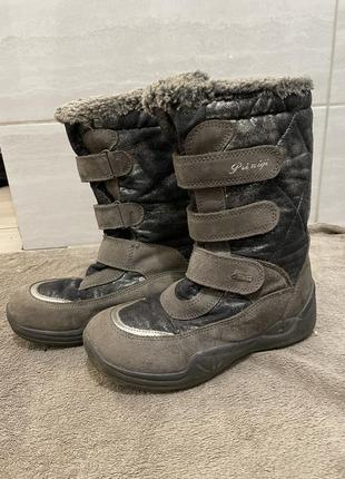 Чоботи утеплені 34 р