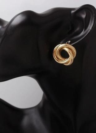 Стильні золотисті сріблясті мінімалістичні кільця сережки кульчики серьги пусети підвіси5 фото