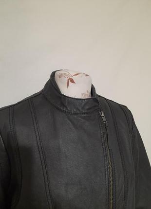 Кожаная куртка кожаная в готическом стиле готика панк4 фото