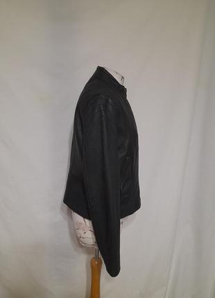 Кожаная куртка кожаная в готическом стиле готика панк5 фото