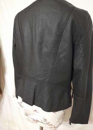 Кожаная куртка кожаная в готическом стиле готика панк7 фото