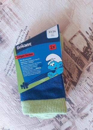 Комплект шкарпеток смурфики