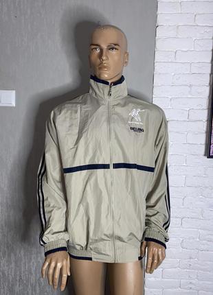 Спортивная тонкая куртка олимпийка ветровка большого размера1 фото
