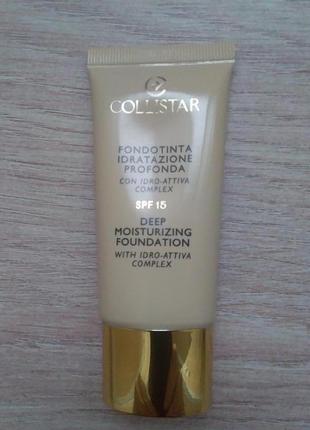 Тональный крем увлажняющий deep moisturizing foundation spf 15 collistar 031 фото