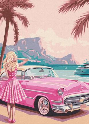 Картина за номерами чарівне узбережжя, в термопакеті 40*50см, ідейка, кно2779