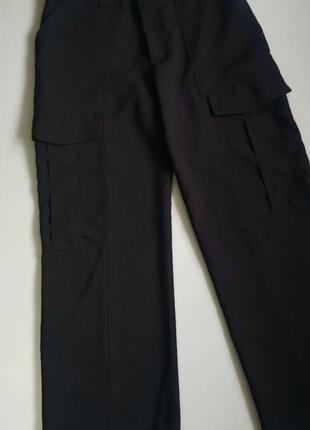 Широкі брюки карго zara
