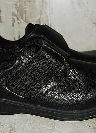 Кожа деми ботинки orthfeet 47 р8 фото