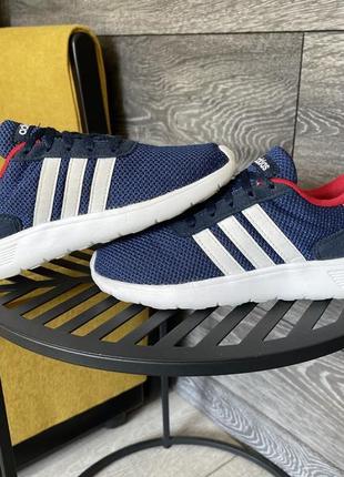 Легкие текстильные кроссовки adidas lite racer3 фото