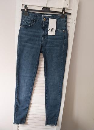 Джинси сині skinny zara