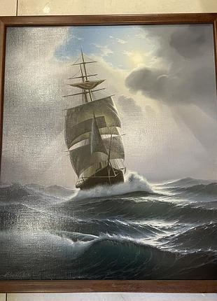 Картина маслом а . козельский