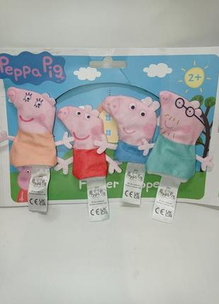 Пвльчиковий театр сім'я свинка пеппа peppa pig