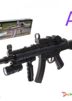 Автомат дитячий cyma, з кульками, лазер, світло, hy015b