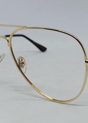 Ray ban aviator оправа для окулярів унісекс краплі із золотого металу