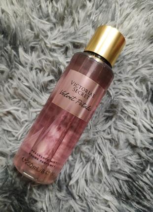 Парфумований спрей міст для тіла оригінал velvet petals victoria's secret