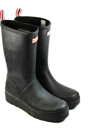 Женские резиновые сапоги hunter original play boot tall 11555