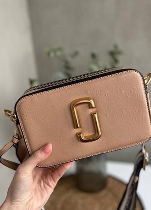 Сумка marc jacobs brown logо