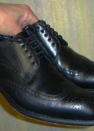 Туфли мужск модельные cacharel,42 разм,отл. сост2 фото