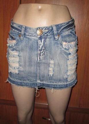 Джинсовая юбка