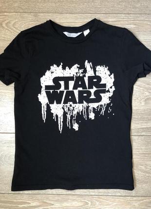 Футболка star wars h&m p.8-10лет