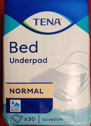 Пелюшки tena bed normal

одноразовые поглощающие 60 х 60 см, 30 шт1 фото