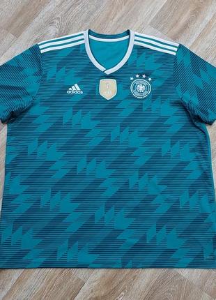 Футболка (футбольная форма) джерси adidas germany 2018/20192 фото