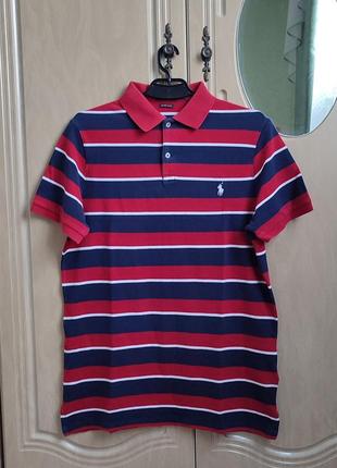 Поло polo ralph lauren custom slim fit l size