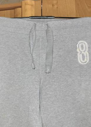 Женские коттоновые спортивные штаны на легком утеплении 48-504 фото