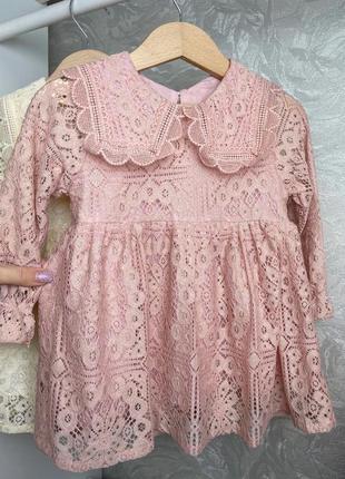 ✨ сукня для дівчинки мереживна нарядна 5