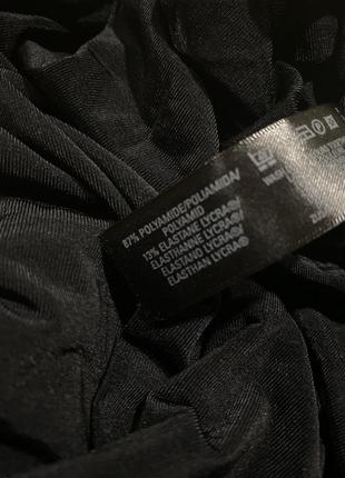 Юбка черная макси черная юбка масло макси юбка  m&s- s,m,l5 фото