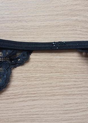 Сексуальний чорний пояс для панчіх р. м/l 70 див.