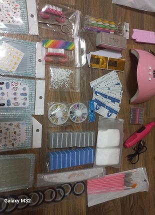 Стартовый набор для маникюра , дизайн ногтей