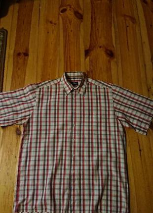 Фірмова англійська рубашка сорочка engbers,оригінал,розмір l-xl.1 фото