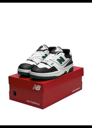 New balance 550 low white green black