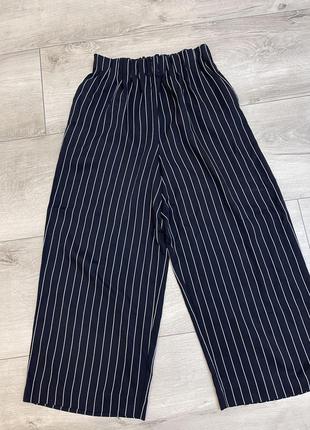 Круті стильні штани в смужку zara