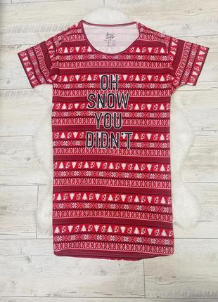 Ночнушка ночная рубашка новогодняя