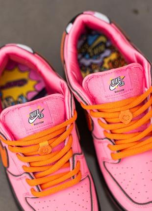 Nike sb dunk low x powerpuff girls8 фото