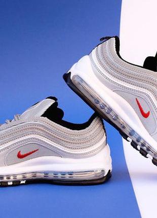 Кроссовки nike air max 97 silver bullet2 фото