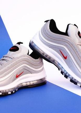 Кроссовки nike air max 97 silver bullet3 фото