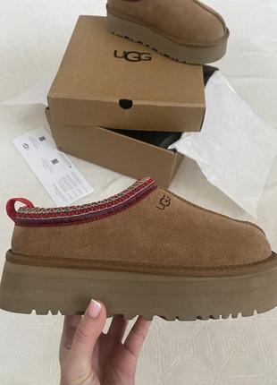 Угги ugg tasman tazz коричневые 37 382 фото