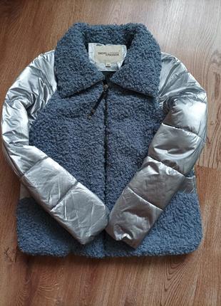 Зимова гарна курточка тедді🧥3 фото