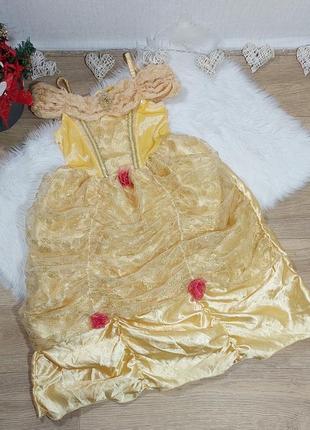 Шикарное бальное платье на 7-8 лет