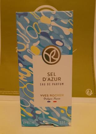 Парфюмированная вода sel d`asur от yves rocher 100мл оригинал