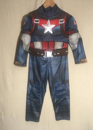 Карнавальний костюм капітан америка 98