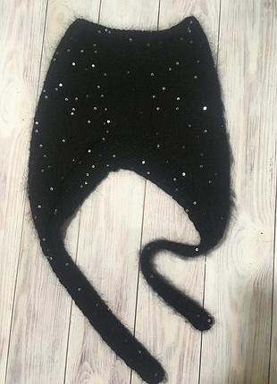 Шапка з вушками. котошапка