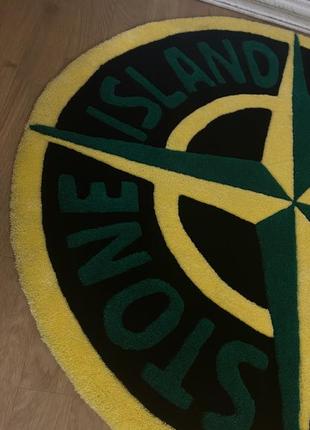 Тафтигнговий килим ручної роботи : «stone island»