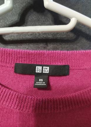 Свитер шерсть uniqlo8 фото