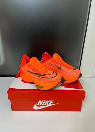 Кросівки  nike air zoom alphafly orange уцінка