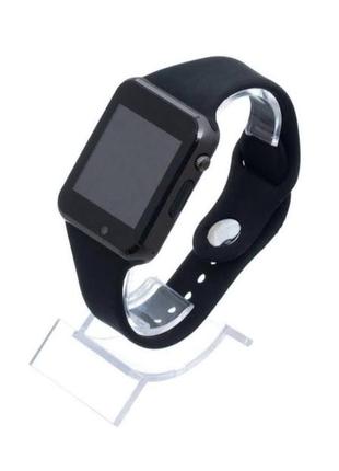 Умные часы smart watch а1 black черный1 фото