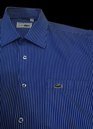 Мужская рубашка шведка lacoste размер l-xl3 фото