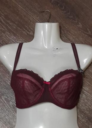 Новий кружевний м'який бюстгалтер р.32 dd 70 e від marks & spencer